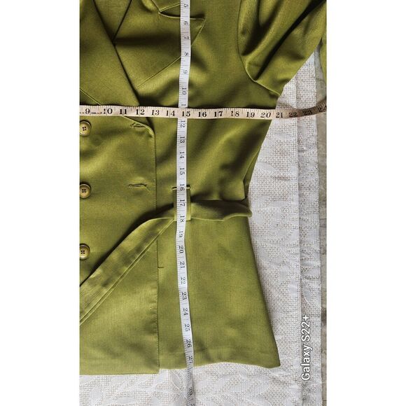 NYCC 2 pc Beautiful green skirt and jacket set, NWOT - Picture 7 of 14